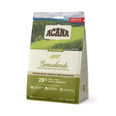 Корм сухий для кішок ACANA Grasslands Cat, 340 г