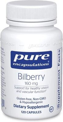 Чорниці екстракт Pure Encapsulations Bilberry 160 мг, 120 капсул