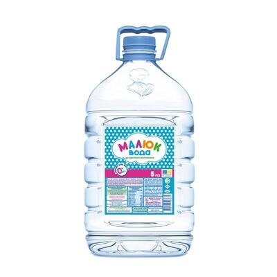 Вода питна Малиш дитяча негазована, 5 л
