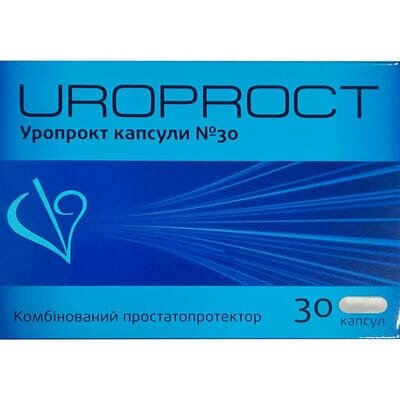 Уропрокт капсули №30 (10х3)