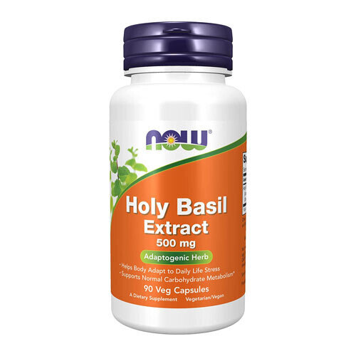 Священного базиліка екстракт NOW Holy Basil Extract 500 мг вег. капсули №90