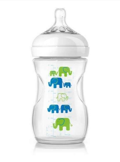Набір Philips Avent SCD627/01 Natural для хлопчика (пустушки + кліпса для пустушки + пляшечка 260 мл)