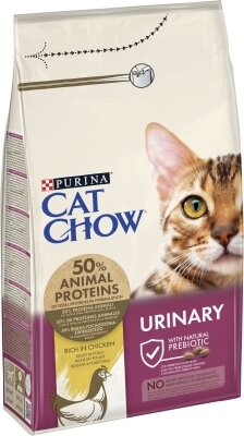 Корм сухий для кішок Purina Cat Chow Urinary Tract Health з куркою, 1,5 кг