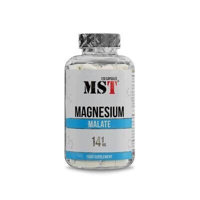Магній малат MST Nutrition Magnesium Malate 141 мг, 120 капсул