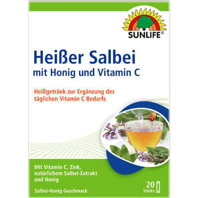 Вітаміни Sunlife Heiber Salbei Sticks напій гарячий №20 у стіках