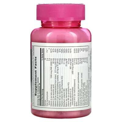 Мультивітаміни для дівчат Nature's Plus Power Teen for her, лісові ягоди, 60 пігулок