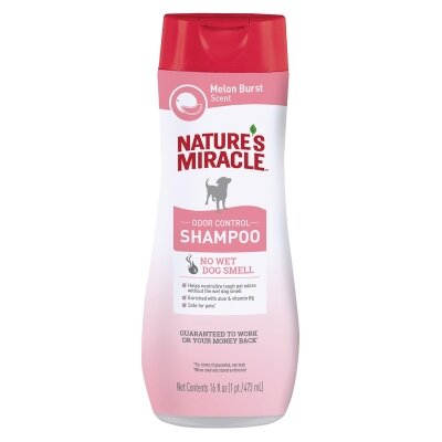 Шампунь для собак Nature's Miracle 8в1 з динею, 473 мл