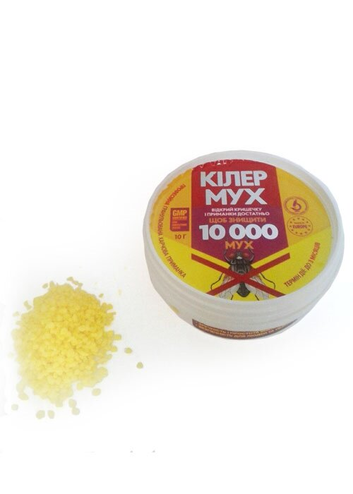 Кілер мух гранули, 10 г