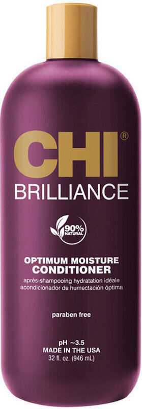 Кондиціонер CHI Deep Brilliance Optimum Moisture для пошкодженого волосся, 946 мл