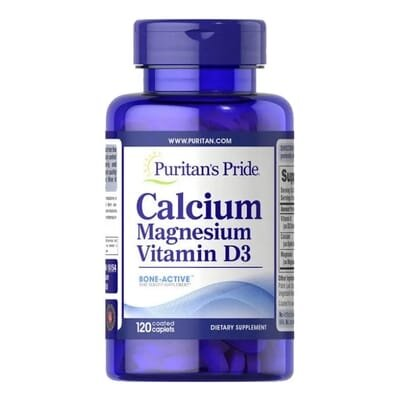 Кальцій Магній Вітамін Д3 Puritan's Pride Calcium Magnesium Vitamin D3, 120 каплет