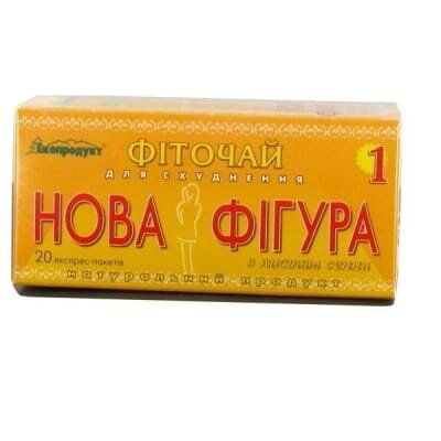 Чай Нова фігура №1 з сеною по 2 г №20 в філ.-пак.