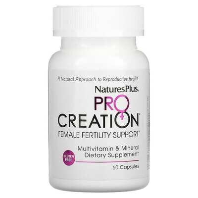 Мультикомплекс для підтримки жіночої репродуктивної системи Nature's Plus ProCreation, 60 капсул