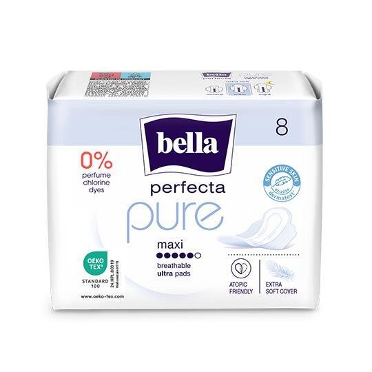 Прокладки гігієнічні Bella Perfecta Pure Maxi, 8 шт