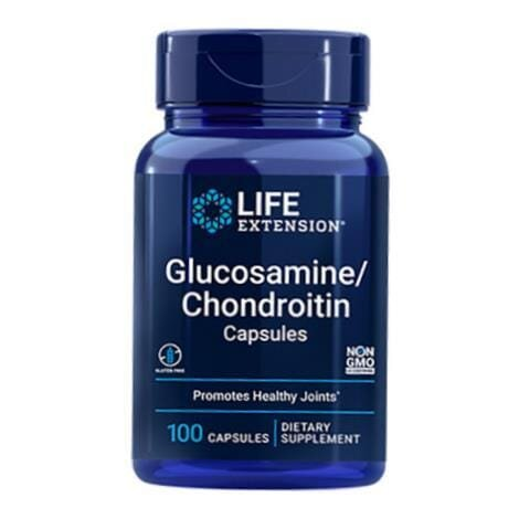 Глюкозамін з хондроїтином Life Extension Glucosamine Chondroitin, 100 капсул