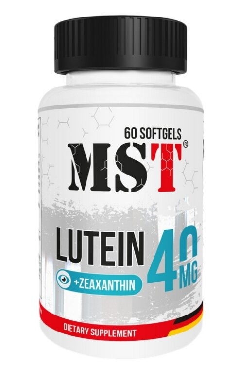 Лютеїн MST Nutrition Lutein 40 мг, 60 капсул