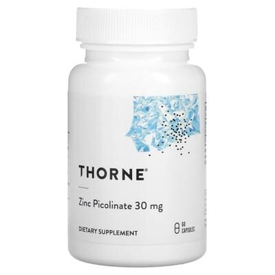 Цинк Піколінат 30 мг Thorne Research Zinc Picolinate капсули №60