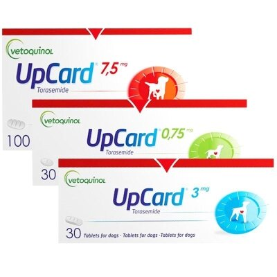 АпКард UpCard (ДЛЯ ТВАРИН) таблетки по 7,5 мг №10