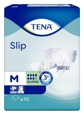 Підгузки для дорослих Tena Slip Super Medium, 10 штук