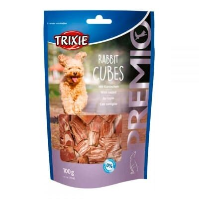 Ласощі для собак Trixie PREMIO Rabbit Cubes кролик, 100 г