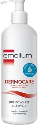 Крем-гель для душу Emolium для сухої, подразненої, схильної до подразнень шкіри, 400 мл