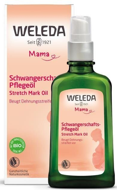 Олія для тіла Weleda Mama проти розтяжок, 100 мл