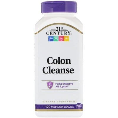 Очищаюча суміш 21st Century Colon cleanse, 120 капсул