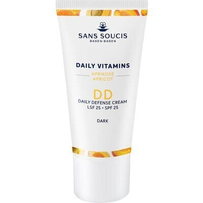 Крем Sans Soucis Daily Vitamins DD Абрикос SPF25 захисний темний, 30 мл