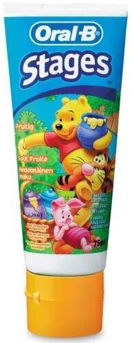 Зубна паста Oral-B Baby Winnie The Pooh м'який смак, 75 мл