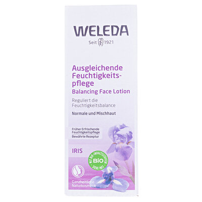 Лосьйон для обличчя Weleda Ірис легкий зволожуючий, 30 мл
