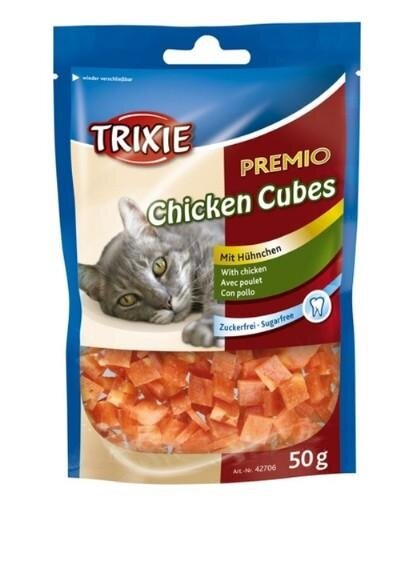 Ласощі для кішок Trixie 42706 Premio Chicken Cubes курячі кубики, 50 г