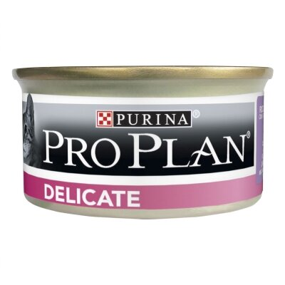 Корм вологий Purina Pro Plan Delicate для кішок з чутливим травленням, 85 г