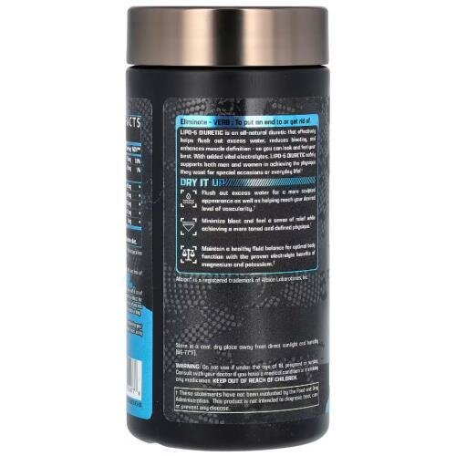 Комплекс для балансу рідини в організмі Nutrex Research Lipo-6 Diuretic, 80 капсул