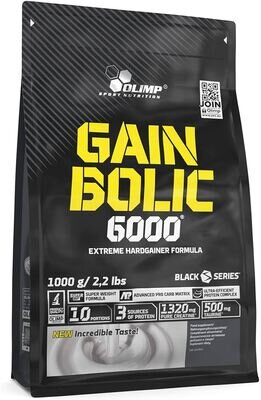 Гейнер з креатином Olimp Gain bolic 6000, банан, 1000 г