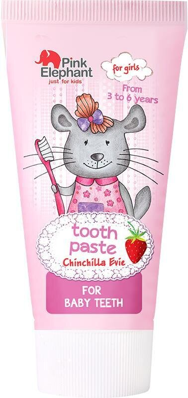 Зубна паста Pink Elephant Chinchilla Evie, 50 мл