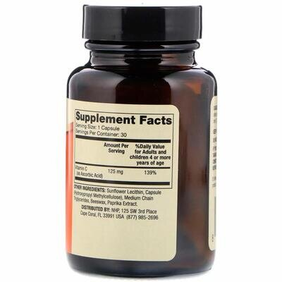 Вітамін С ліпосомальний для дітей Dr. Mercola Liposomal Vitamin C, 30 капсул