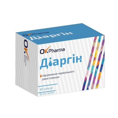 Діаргін капсули №60 (10х6)