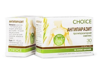 Антипаразит Choice Phyto капсули №30