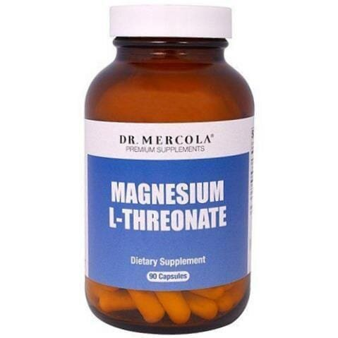 Магній L-треонат Dr. Mercola Magnesium L-Threonate, 90 капсул