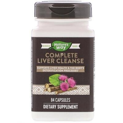 Комплекс для підтримки печінки Nature's Way Complete Liver Cleanse, 84 капсули