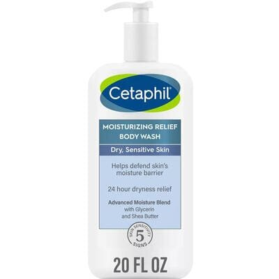 Засіб для тіла Cetaphil Moisturizing Relief Body Wash зволожуючий для очищення сухої та чутливої шкіри, 591 мл
