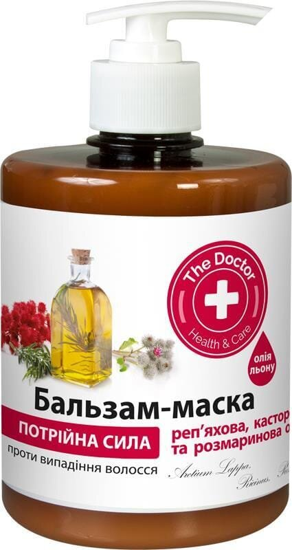 Бальзам-маска для волосся The Doctor Потрійна сила, 500 мл