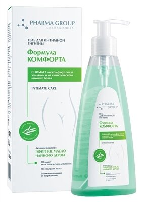 Гель для інтимної гігієни Pharma Group Laboratories Формула Комфорту, 250 мл