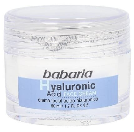 Крем для обличчя Babaria Hyaluronic Acid з гіалуроновою кислотою, 50 мл