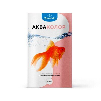 Корм для риб Природа PR740120 Акваколор, 10 г