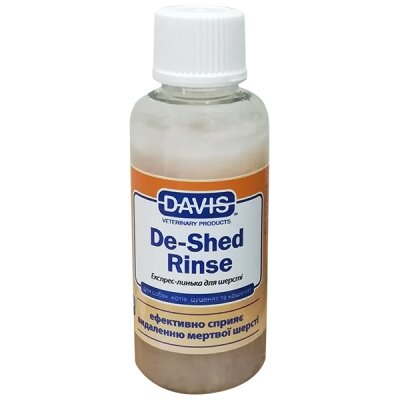 Ополіскувач Davis De-Shed Rinse для собак та котів, концентрат, 50 мл