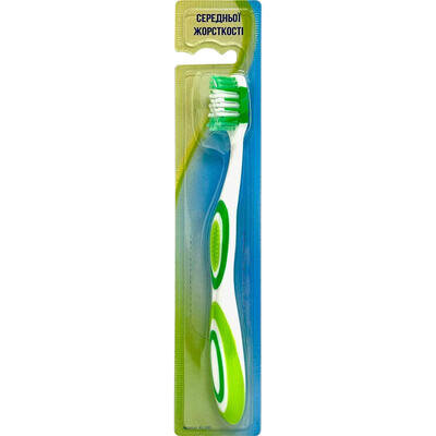 Зубна щітка Greenwich Universal toothbrush KLL042 універсальна середньої жорсткості, 1 штука