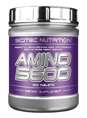 Амінокислота Scitec Nutrition Amino 5600, 200 таблеток