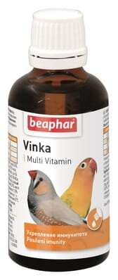 Вітамінно-мінеральний комплекс для птахів Beaphar Vinka, 50 мл