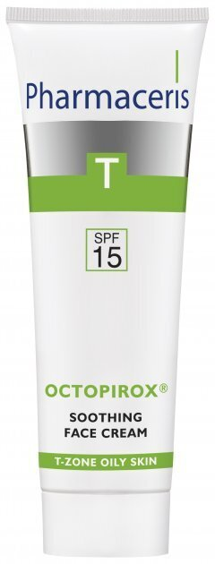 Крем для обличчя Pharmaceris T Octopirox SPF15 заспокійливий для шкіри з себореєю, почервоніла, схильна до лущення, 30мл
