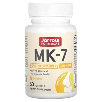 Вітамін К2 МК-7 Jarrow Formulas Vitamin K2 180 мкг, 30 капсул